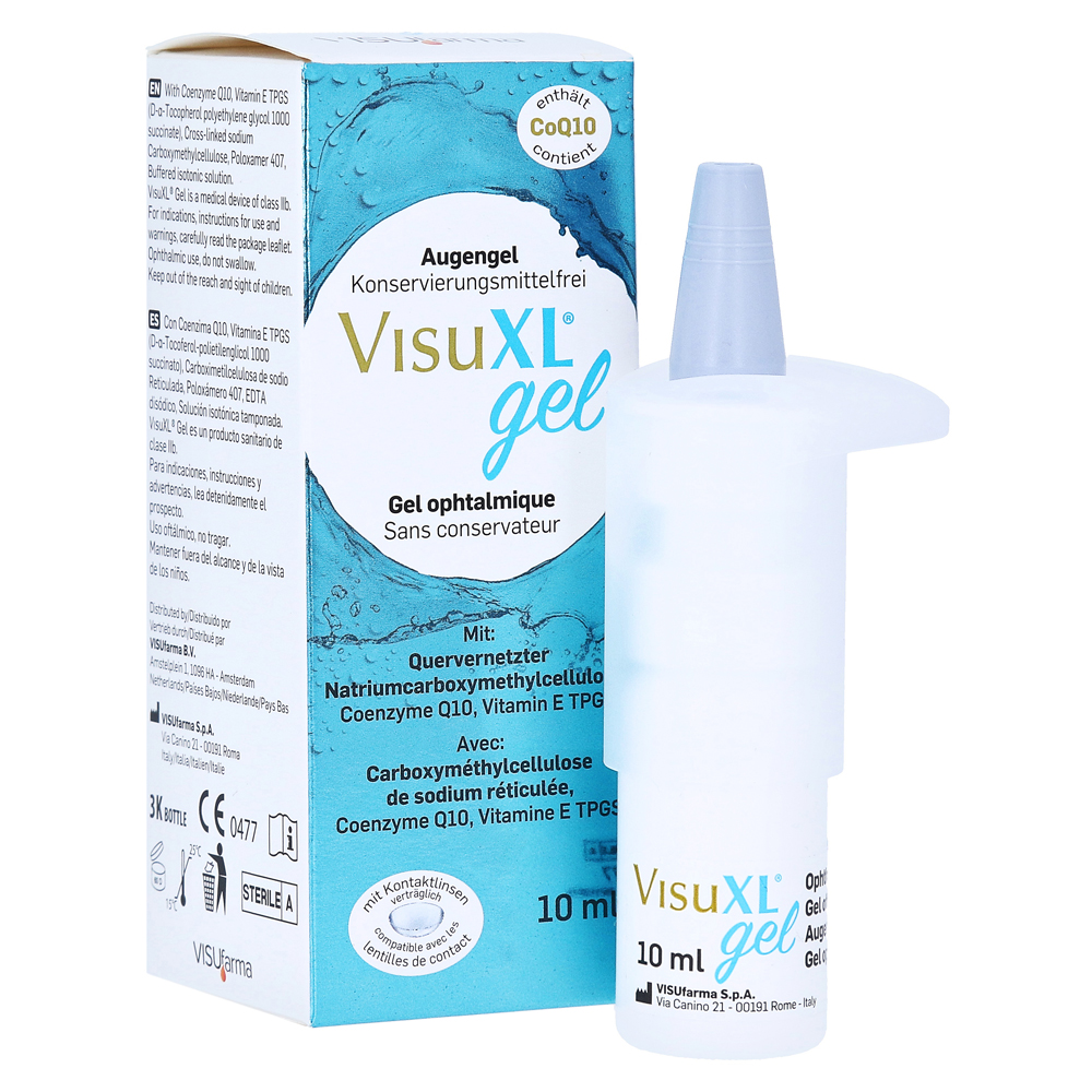 VisuXl Gel. Las mejores lágrimas artificiales para ojo seco